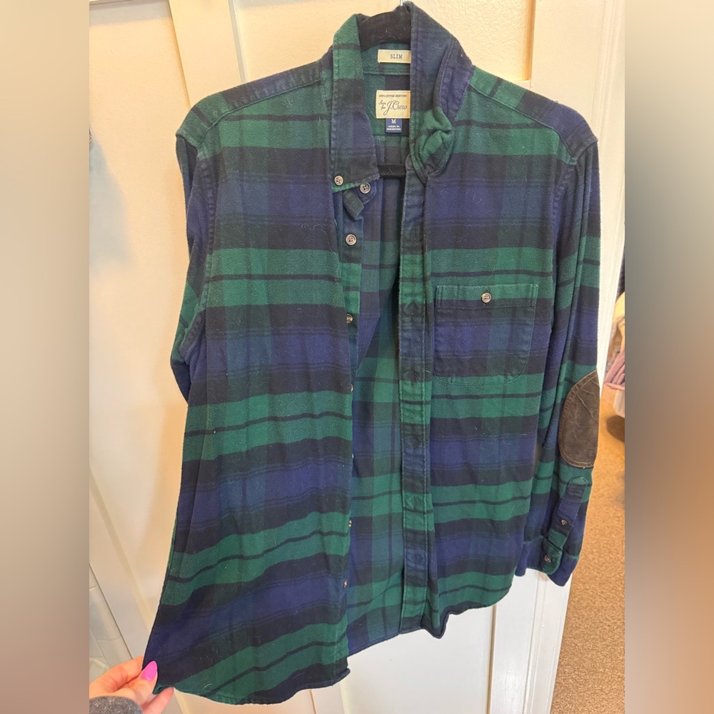 J. Crew men’s flannel size medium